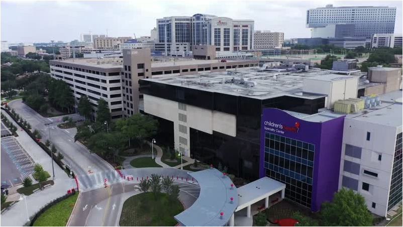 Children's Medical Cetner Dallas Drone Footage